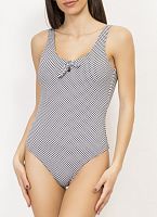 Совместный купальник в мелкую клетку