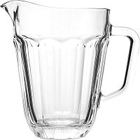 Кувшин «Касабланка»;стекло;1,35л;D=80,H=201,L=160,B=5мм;прозр.