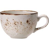 Кофейная чашка «Крафт Вайт» с коричневыми вкраплениями (объем 85 мл.)