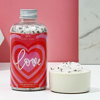 Cоль для ванны Love Bath Salt с ароматом лаванды - 370 гр.