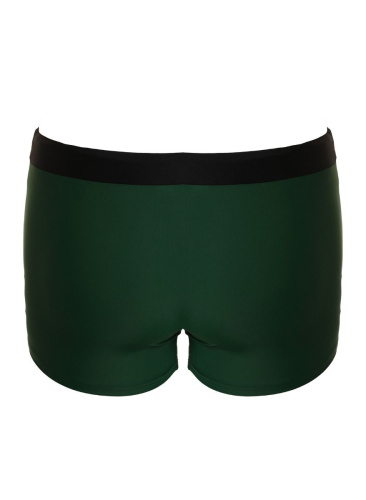 Классические мужские плавки-боксеры с контрастным поясом фото 5