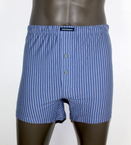 Мужские трусы-боксеры в тонкую полоску