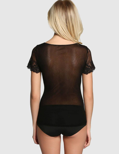 Футболка Greta с кружевом фото 3