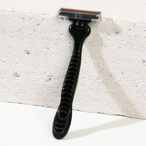 Подарочный набор For Real Man: гель для бритья, бальзам после бритья и бритва фото 3