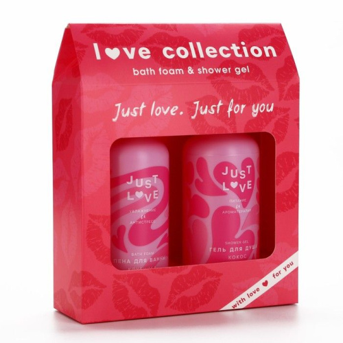 Подарочный женский набор Love collection: гель для душа и пена для ванны фото 9