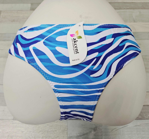 Плавки-бразилиана с полосками зебры фото 4