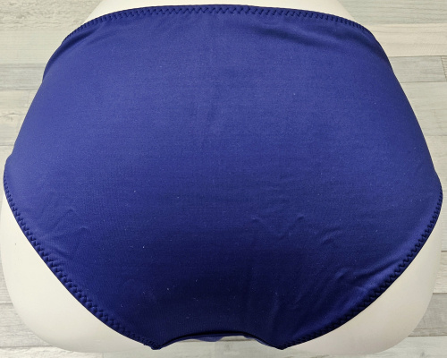 Синие классические женские плавки фото 2