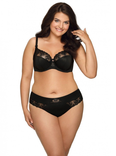 Бюстгальтер на косточках с нежными кружевными элементами фото 6