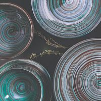 Салатник «Скандинавия»;керамика;0,5л;D=180,H=55мм;голуб.