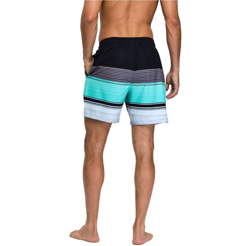 Мужские шорты в полоску для пляжного отдыха фото 3