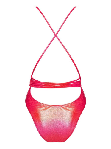 Слитный купальник Keissi с металлическим блеском фото 6