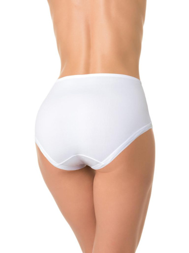 Высокие трусики plus size с кружевной вставкой фото 4