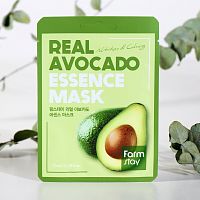 Тканевая маска для лица с экстрактом авокадо - 23 мл.