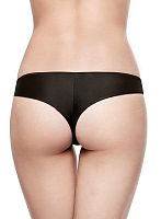 Изящные женские трусики-бразилиана со средней линией талии