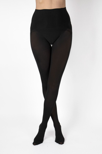 Бесшовные колготки с широким поясом фото 2