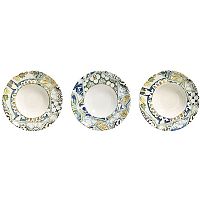 Тарелка для пасты «Сисайд Майолика» с рисунком;фарфор;D=266,H=55мм;в ассорт.