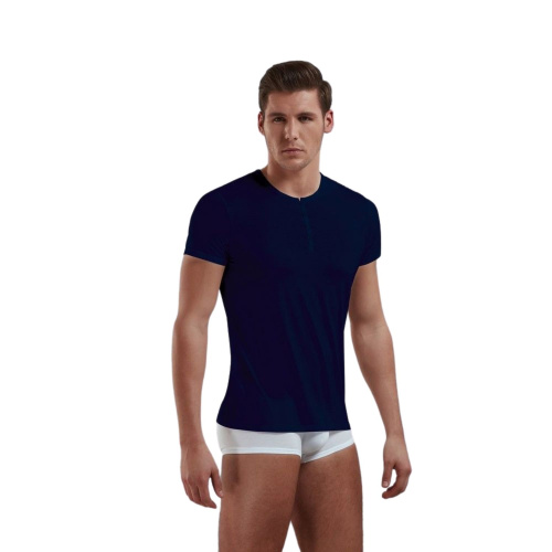 Классическая мужская футболка с горловиной на пуговках Doreanse Premium фото 5