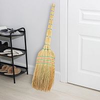 Узбекский пятипрошивной трехлучевой веник из сорго (90-95 см)