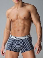 Полосатые мужские трусы-боксеры