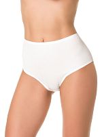Трусы с высокой линией талии из мягкого перфорированного хлопка