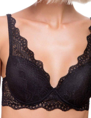 Бюстгальтер-бралетт с цветочным кружевом фото 7