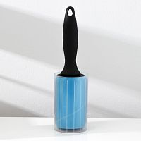 Силиконовый ролик для чистки одежды в футляре (23х6,5х6,5 см)