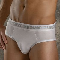 Мужские трусы-слипы с пришивной резинкой