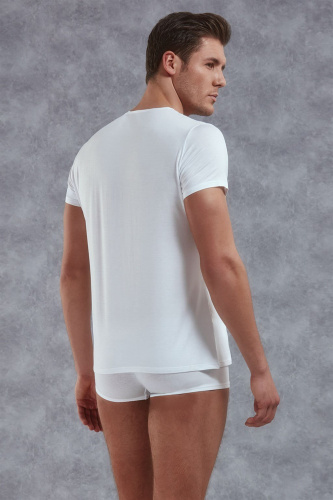 Классическая мужская футболка с горловиной на пуговках Doreanse Premium фото 4