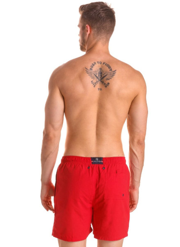 Мужские плавки-шорты с поясом на резинке фото 10