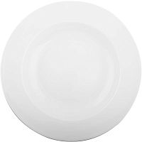 Тарелка для пасты «Белая» Принц;фарфор;D=300,H=55мм;белый