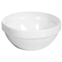 Салатник;пластик;D=23,H=10см;белый