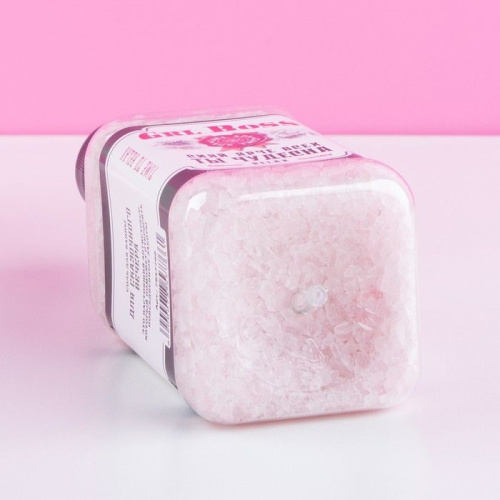 Соль для ванны GRL BOSS с нежным ароматом розы - 300 гр. фото 4