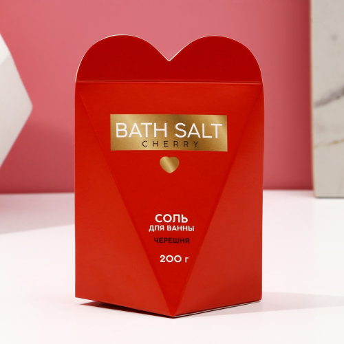 Cоль для ванны Bath Salt с ароматом черешни - 200 гр. фото 3