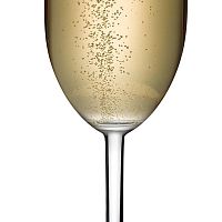 Бокал-флюте «Винтаж»;хр.стекло;220мл;D=50,H=242мм;прозр.