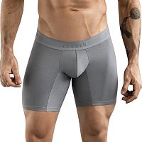 Серые удлиненные трусы-боксеры Caribbean Long Boxer