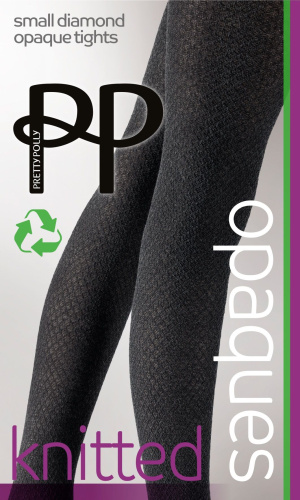 Теплые колготки Small Diamond Opaque Tights фото 2