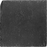 Квадратное блюдо для подачи из натурального сланца (20х20 см)