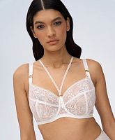 Белый бюстгальтер с мягкой чашкой Chiara Gold