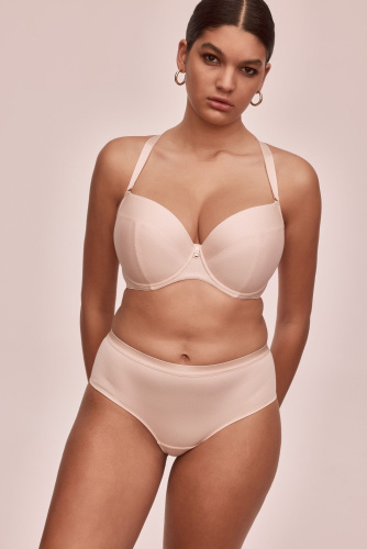 Телесный бюстгальтер Diamante на косточках фото 2