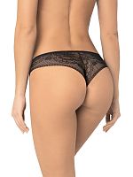 Трусики-бразилиана с тончайшей кружевной задней частью